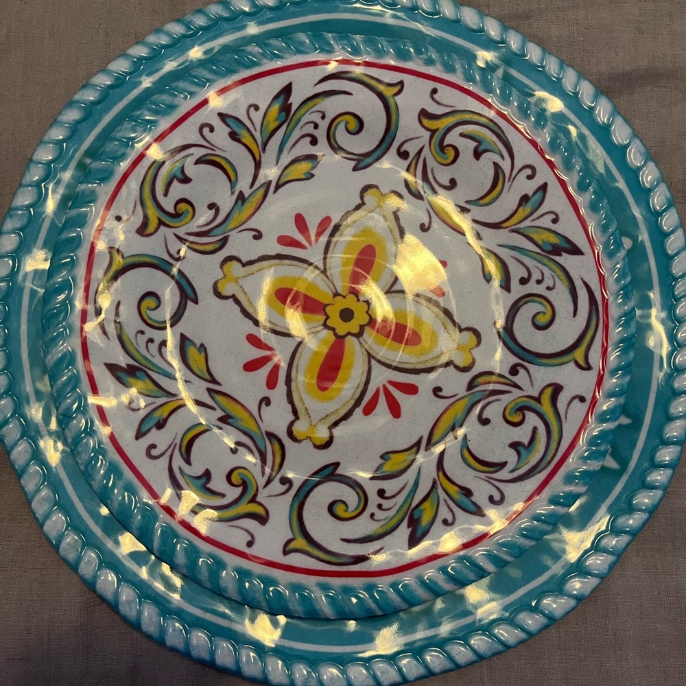 Melamine plates